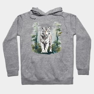 White Tiger From India Hoodie